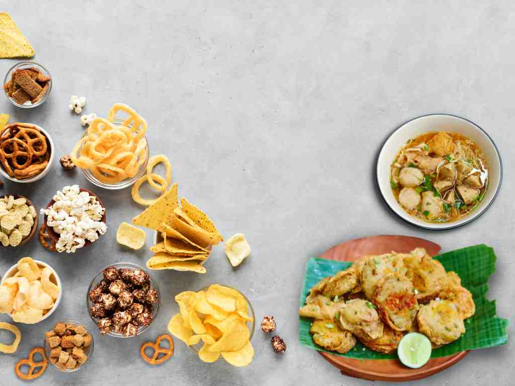 makanan ringan yang mengandung bahan kimia
