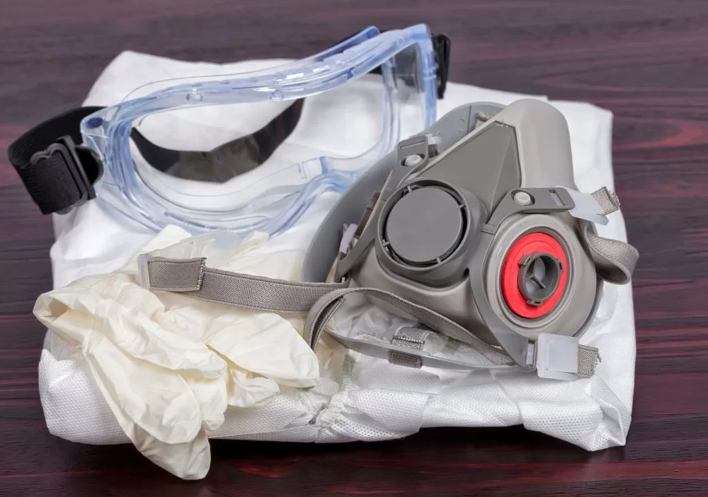 Alat Keselamatan Kerja Industri Kimia Helm Keselamatan, Kacamata Pelindung