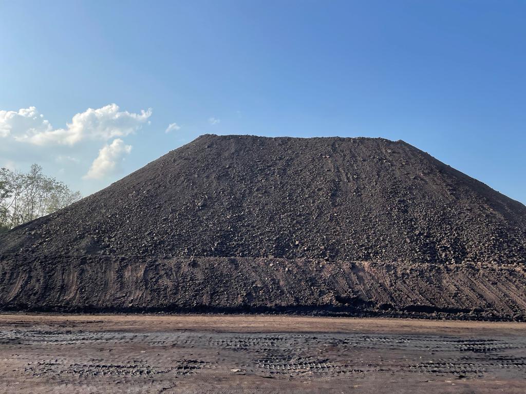 Batubara yang menggunakan produk bahan kimia PT ICSA