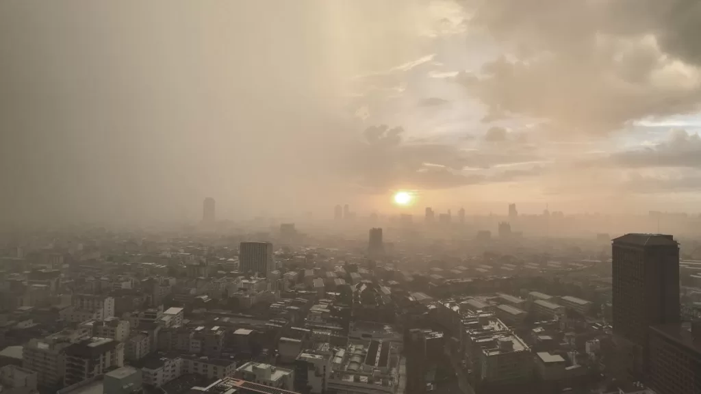 Latar belakang pencemaran udara