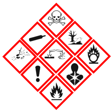 Arti Simbol Bahan Kimia lainnya