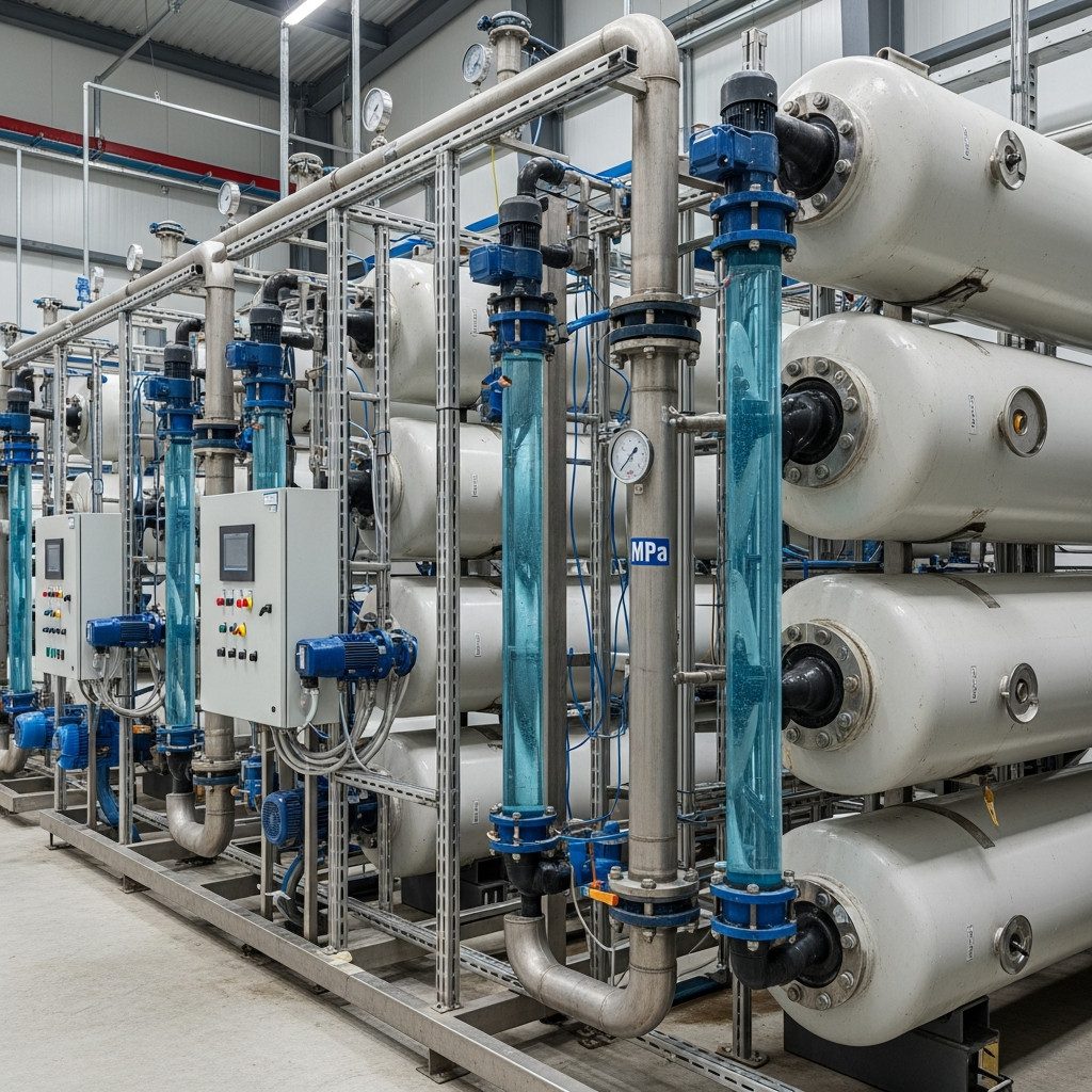 Pemurnian air dengan ultrafiltrasi sistem membran pengolahan air industri