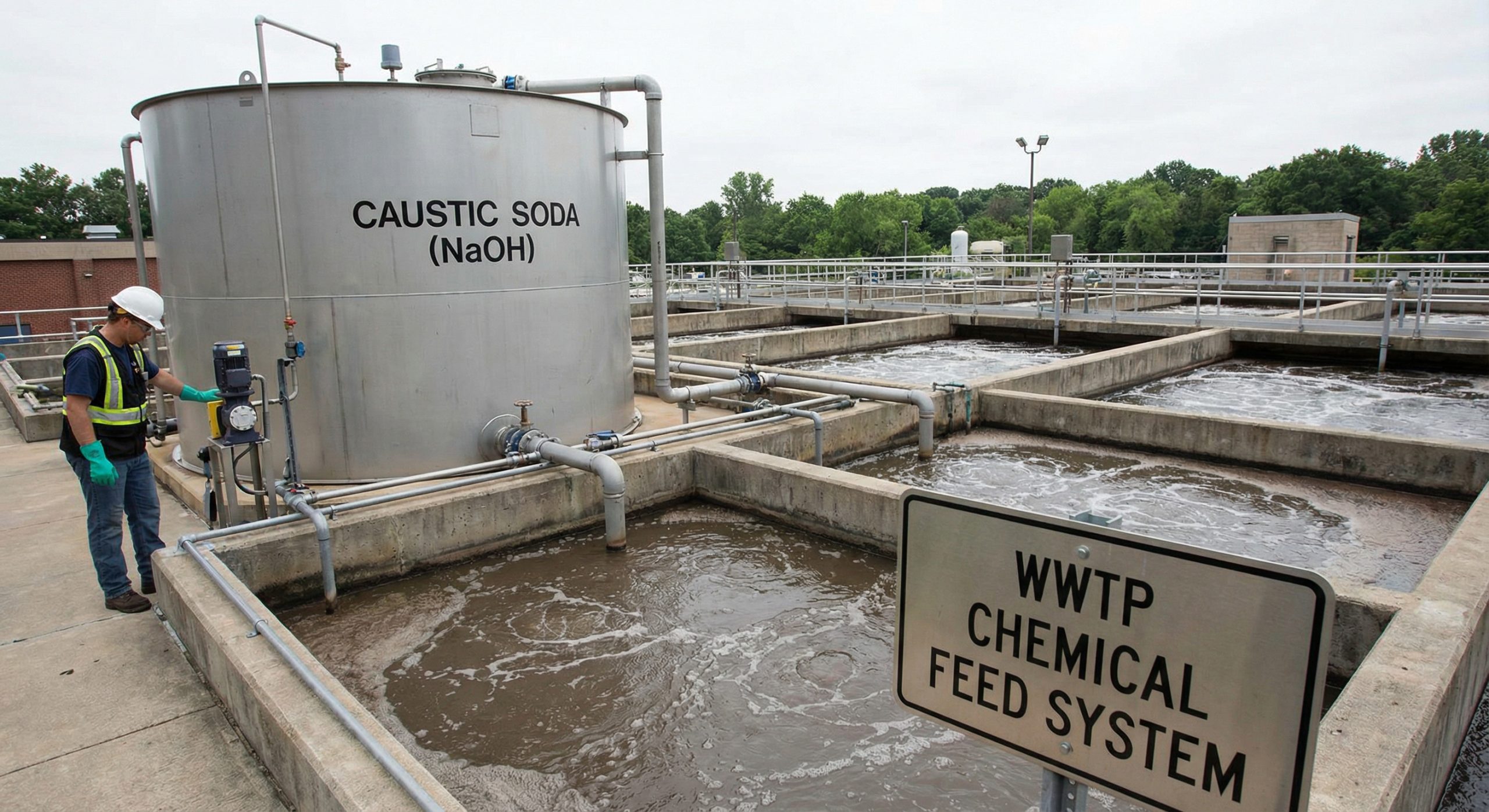 Aplikasi Caustic Soda dalam Pengolahan Air Limbah