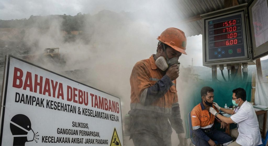 Dampak Kesehatan dan Keselamatan Kerja (HSE) akibat Debu Tambang