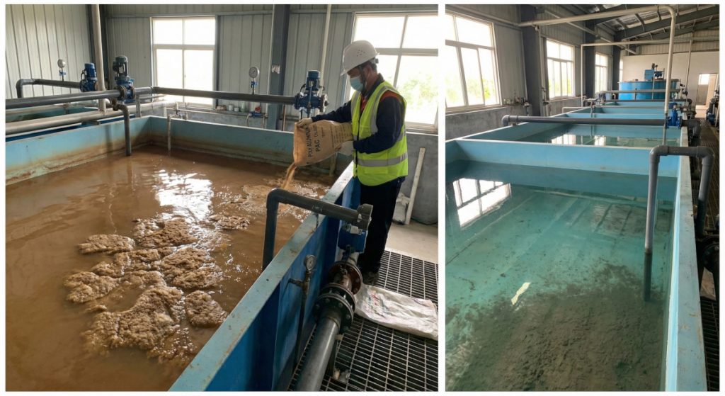 Proses Penjernihan Air Menggunakan PAC PT ICSA