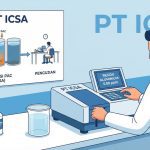 pengujian residu aluminium dalam air hasil olahan PAC PT ICSA