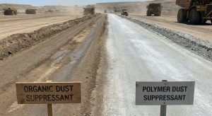 Perbandingan Dust Suppressant Polimer vs Organik PT ICSA