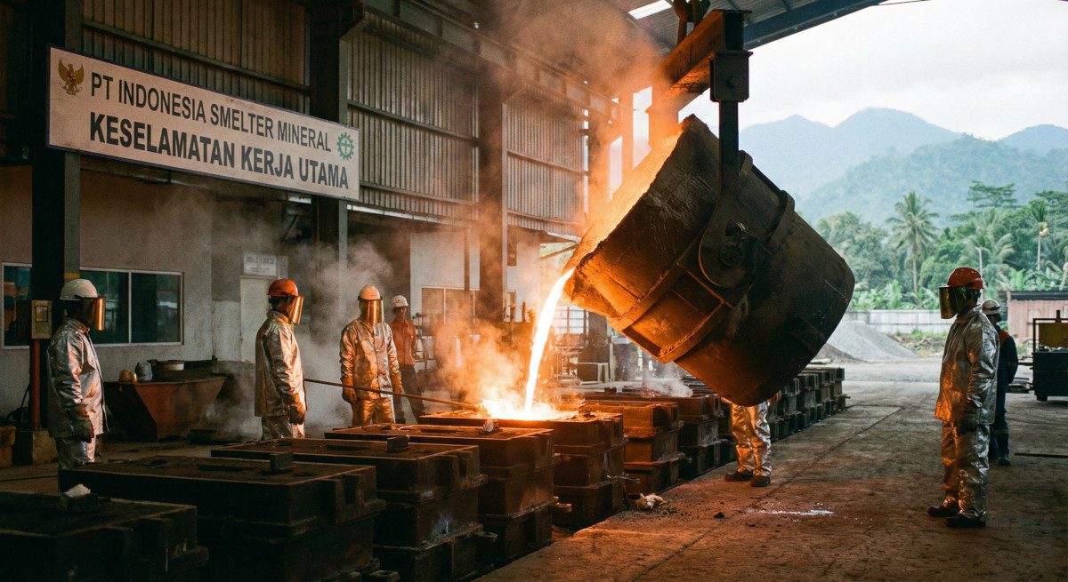 Penggunaan Caustic Soda (NaOH) dalam proses pemurnian mineral di industri smelter