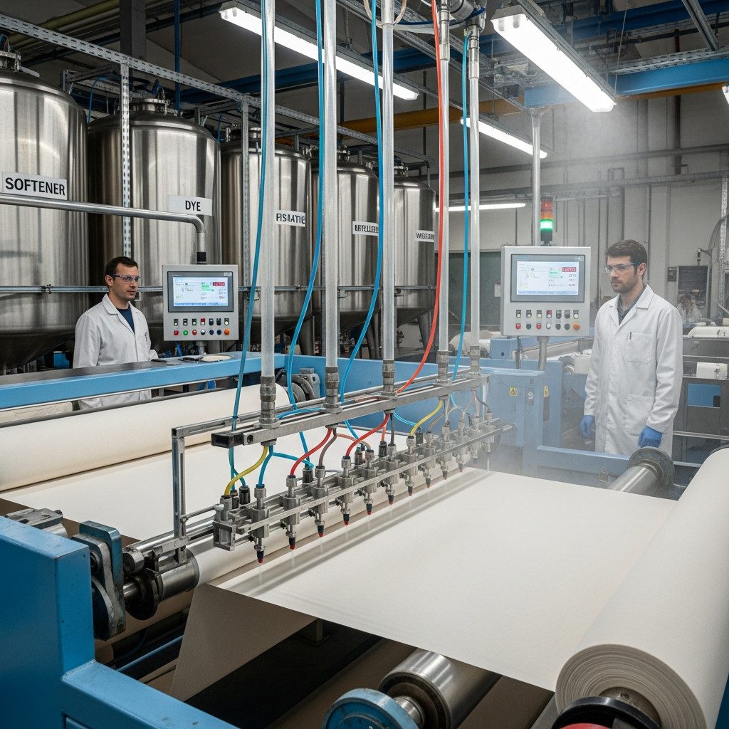 Proses aplikasi bahan kimia industri tekstil untuk kualitas kain terbaik - PT ICSA