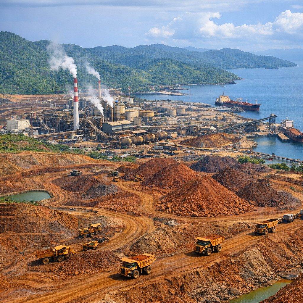 industri tambang nikel di sulawesi