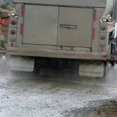 Dust road control